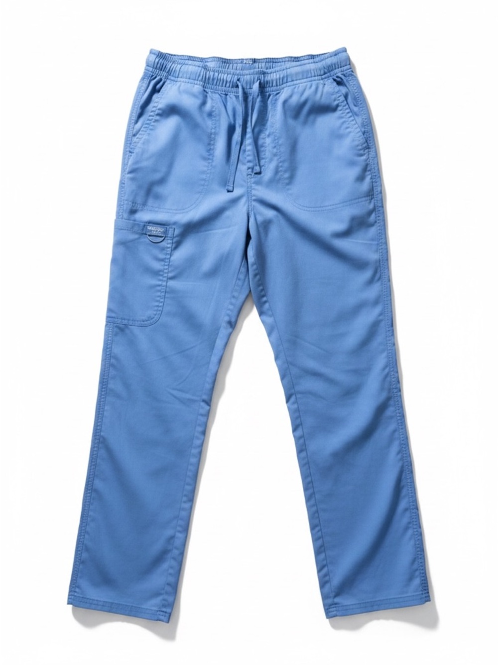Cherokee Workwear Scrub Pants Nurse Medical Blue Drawstring Elastic Waist XS